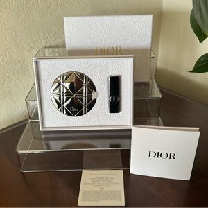 NIB Dior Compact Mirror And Mini 720 Red Lipstick